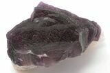 Lustrous, Stepped-Octahedral Purple Fluorite - Yiwu, China #197081-1